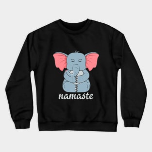 elephant yoga poses Yoga pilates Crewneck Sweatshirt